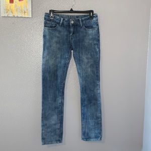 NV acid wash straight leg Jeans